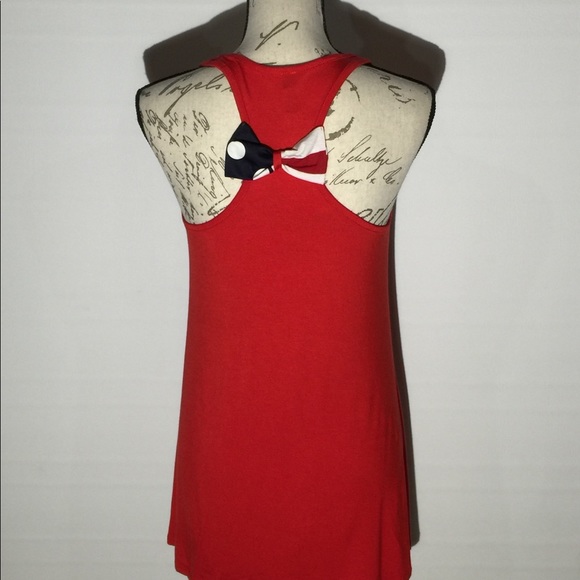 NEW Red American Flag Tank Top 4th of July Summer Top Women's Small - Picture 4 of 5